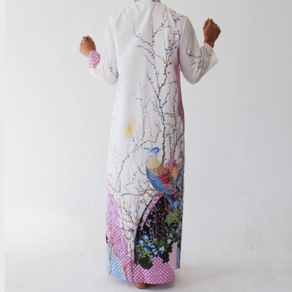 Christian Dior Floral Lounge Wear. Vintyge. Size M - Picture 3 of 16